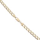 9ct Yellow Gold Curb Chain 22"