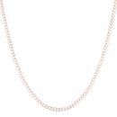 Sterling Silver Curb Chain 20" By Icesia