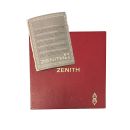 Zentih 9ct Gold Vintage Pre Owned Watch