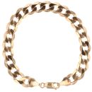 9ct Yellow Gold Curb Bracelet 8"