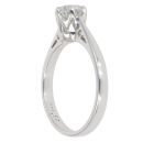 18ct White Gold Brilliant Cut 0.50ct Diamond Solitaire Ring