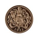 2022 Elizabeth II Fifth Portrait UK Full Sovereign Coin