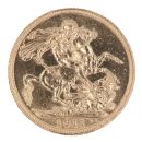 1911 George V Large Head Australia Full Sovereign Coin