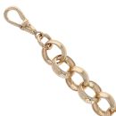 9ct Yellow Gold Patterned And Plain Belcher Bracelet 9"