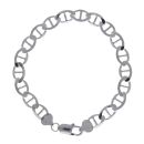 Silver Anchor Bracelet 8.5" By Icesia