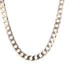 9ct Yellow Gold Curb Chain 22"