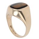 9ct Yellow Gold Tiger's Eye Signet Ring
