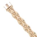 9ct Yellow Gold Fancy Bracelet 7"