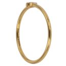 22ct Yellow Gold Cubic Zirconia Tear Drop Ring