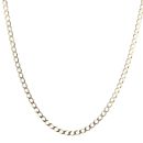 9ct Yellow Gold Curb Chain 20"
