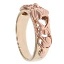 9ct Yellow and Rose Gold Tree Of Life Clogau Ring