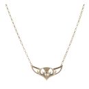9ct Yellow Gold Rennie Mac Pendant And Chain 18"