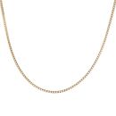 9ct Yellow Gold Foxtail Chain 18"