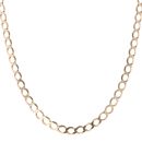 9ct Yellow Gold Curb Chain 22"