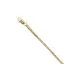 22ct Yellow Gold Slash Bead Bracelet 7"