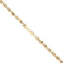 9ct Yellow Gold Rope Chain 28"