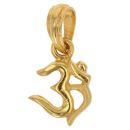22ct Yellow Gold Small Om Pendant