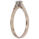 9ct Yellow Gold 0.15ct Brilliant Cut Diamond Solitaire Ring