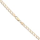 9ct Yellow Gold Curb Chain 20"