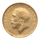 1913 George V Large Head UK Full Sovereign Coin
