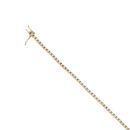 18ct Yellow Gold 1.00ct Brilliant Cut Diamond Tennis Bracelet 7"