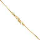 22ct Yellow Gold Duo Beaded Chain 18"