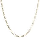 9ct Yellow Gold Curb Chain 20"