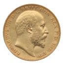 1903 Edward VII Large Head UK Half Sovereign Coin