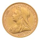 1897 Victoria Old Head Australia Full Sovereign Coin