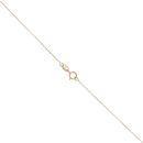 9ct Yellow Gold 0.10ct Diamond And Amethyst Cluster Pendant And Chain 18"