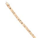 14ct Yellow Gold Fancy Bracelet 7"