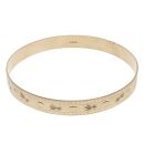 9ct Yellow Gold Patterned Bangle