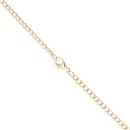 9ct Yellow Gold Curb Chain 22"