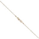 9ct Yellow Gold Multi-Coloured Bead Chain 18"