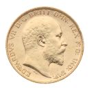 1904 Edward VII Large Head UK Half Sovereign Coin