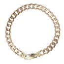 9ct Yellow Gold Curb Bracelet 7.5"