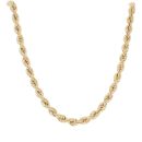 9ct Yellow Gold Rope Chain 22"