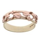 9ct Yellow and Rose Gold Tree Of Life Clogau Ring