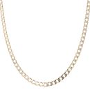 9ct Yellow Gold Curb Chain 26"
