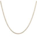 9ct Yellow Gold Curb Chain 18"