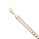 9ct Yellow Gold Curb Bracelet 8"