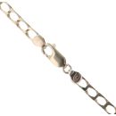 9ct Yellow Gold Square Curb Chain 22"