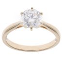 9ct Yellow Gold 1.50ct Lab Grown Diamond Solitaire Ring