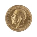 1912 George V Large Head UK Full Sovereign Coin
