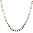 9ct Yellow Gold Curb Chain 20"
