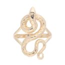 14ct Yellow Gold Snake Ring