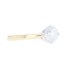 18ct Yellow Gold 1.04ct Diamond Solitaire Ring