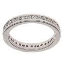 18ct White Gold 0.80ct Brilliant Cut Diamond Eternity Ring