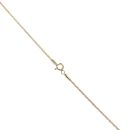 14ct Yellow Gold Pink Gemstone Star Pendant and Chain