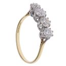 18ct Yellow Gold 1.75ct Brilliant Cut Diamond Four Stone Ring